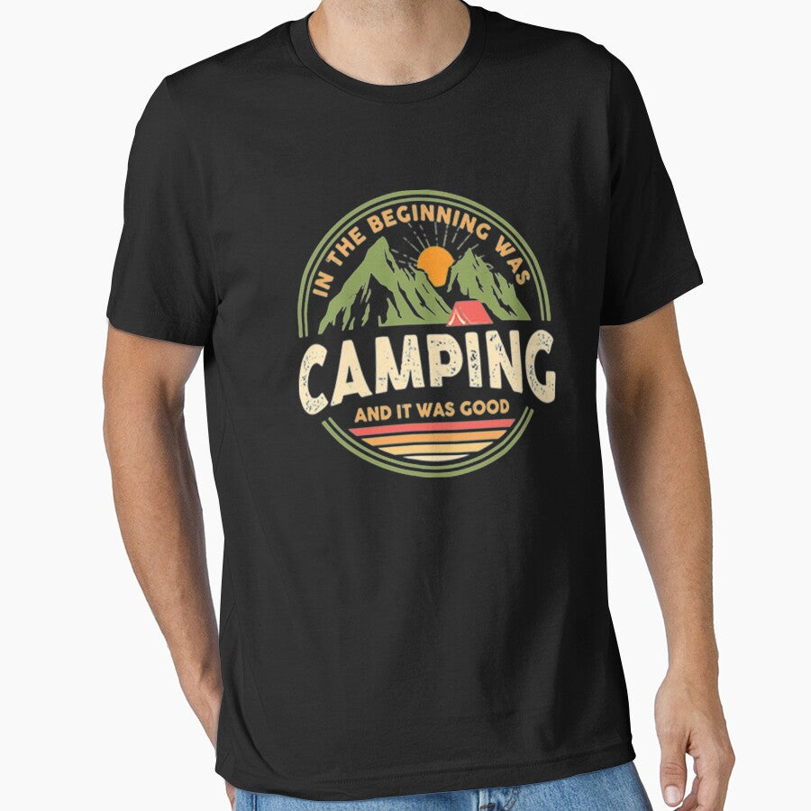 In The Beginning Was Camping by DR-STORE