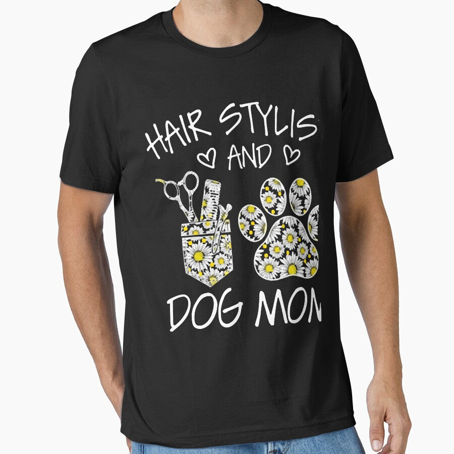 Hair Stylist Dog Mom by Carney Lauren