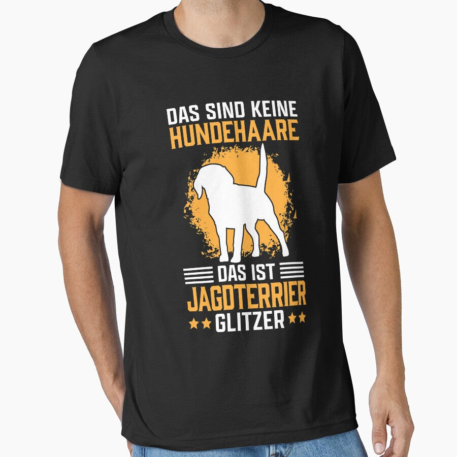 German Jagdterrier glitter hunting dog gift by madgrfx