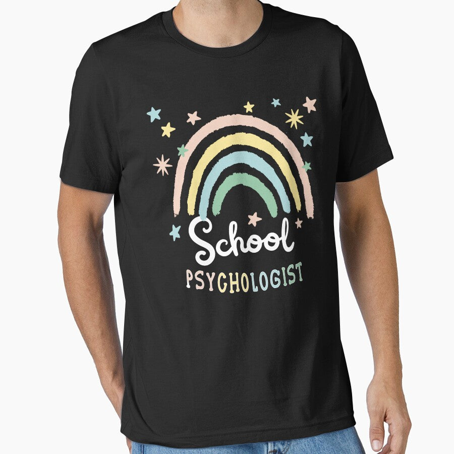 School Psychologist Rainbow Quote by MrEddie10