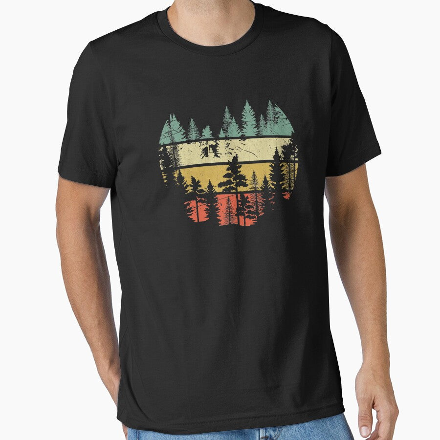 Wildlife Trees Outdoors Nature Retro Forest by BennetJaco