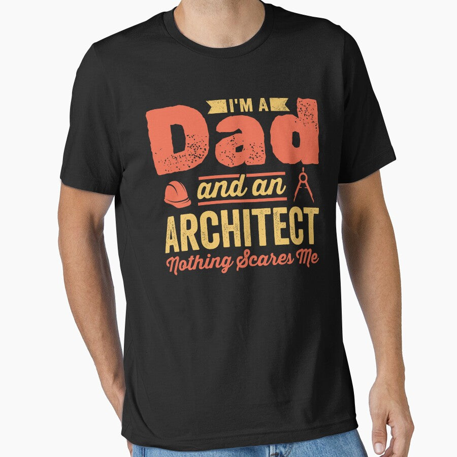 I'm A Dad And An Architect: Architecture Gift, Architectural Engineering Daddy, Funny Architect by Adexyl
