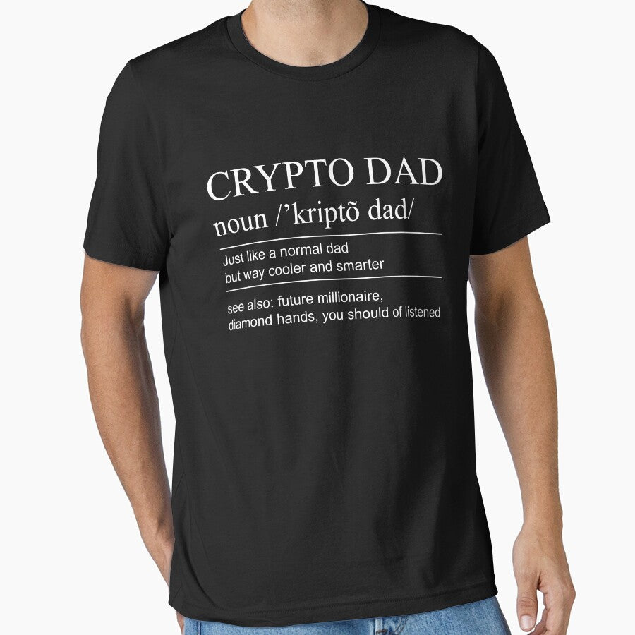 Crypto Dad Cryptocurrency Dad Dictionary Dad Definition by MasterKlaw