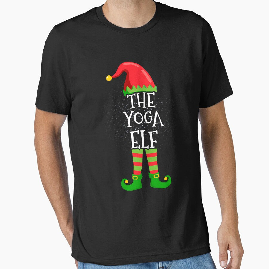 Yoga Elf Family Matching Christmas Group by CosmoKitsch