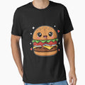 Patty Perfection - Kawaii Burger Ketchup Smile by Merchifyme2000