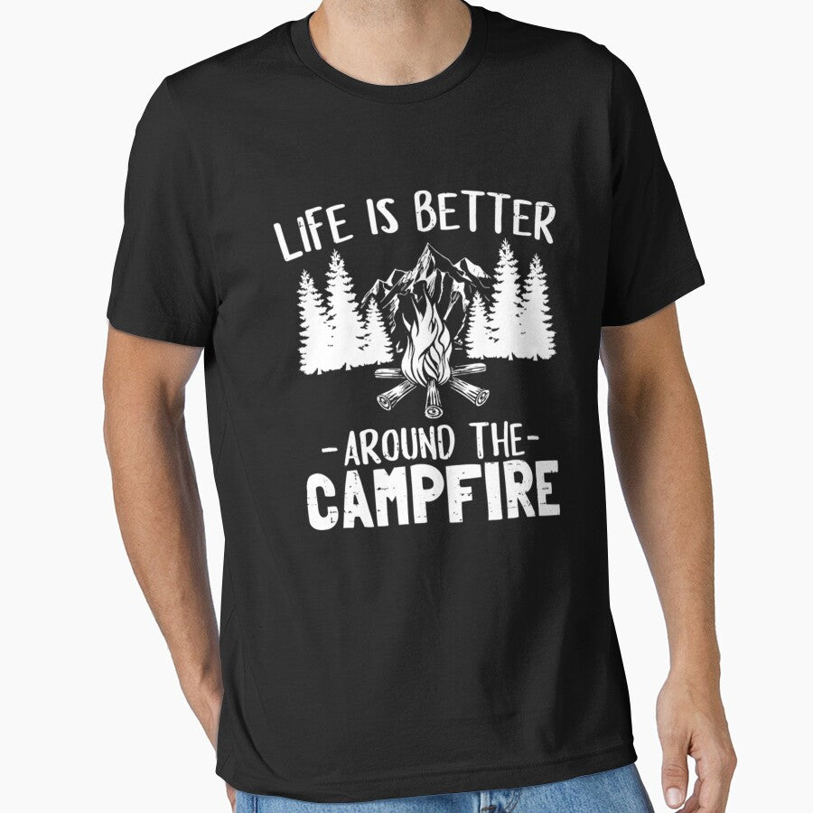 Life is better around the campfire by DR-STORE