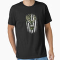 Distressed American Flag Whitetail Deer Hunter Outdoorsman by PopStars1993