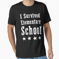 I Survived Elementary School Funny Graduation by Stella Clue