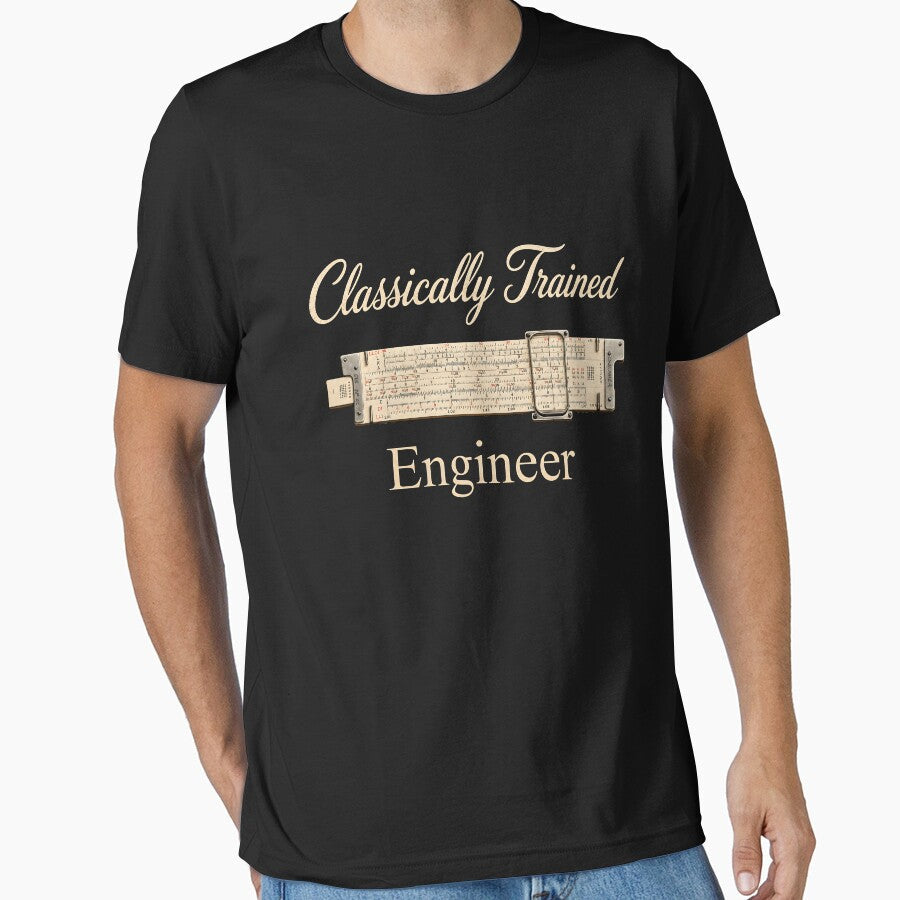 Classically Trained Engineer by Randomera Unisex , , , Long Sleeve Tee