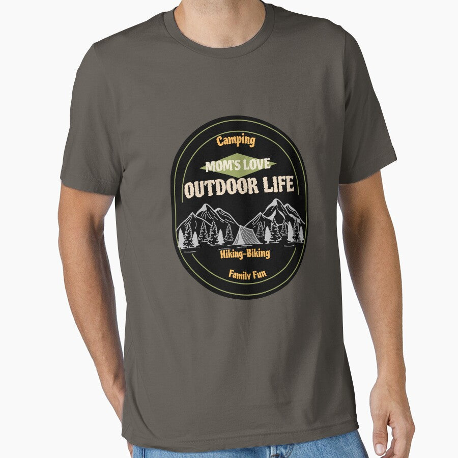 Moms Love Outdoor Life by BCraftTee