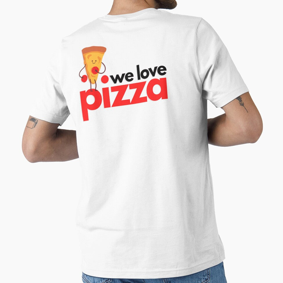We Love Pizza Cute Kawaii Slice by Naershop