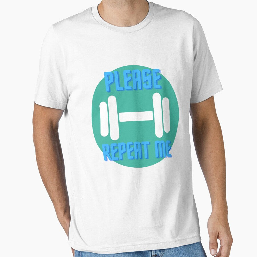 Please repeat me. Workout and Gym by GrafDot