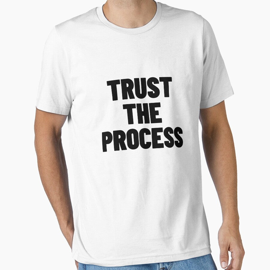 Trust The Process - Motivational Investment & Hustle Quote by MotionBanana Art