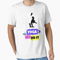 Yoga Made Me Do It Yoga Motivation Colorful by ChaseCoClothing