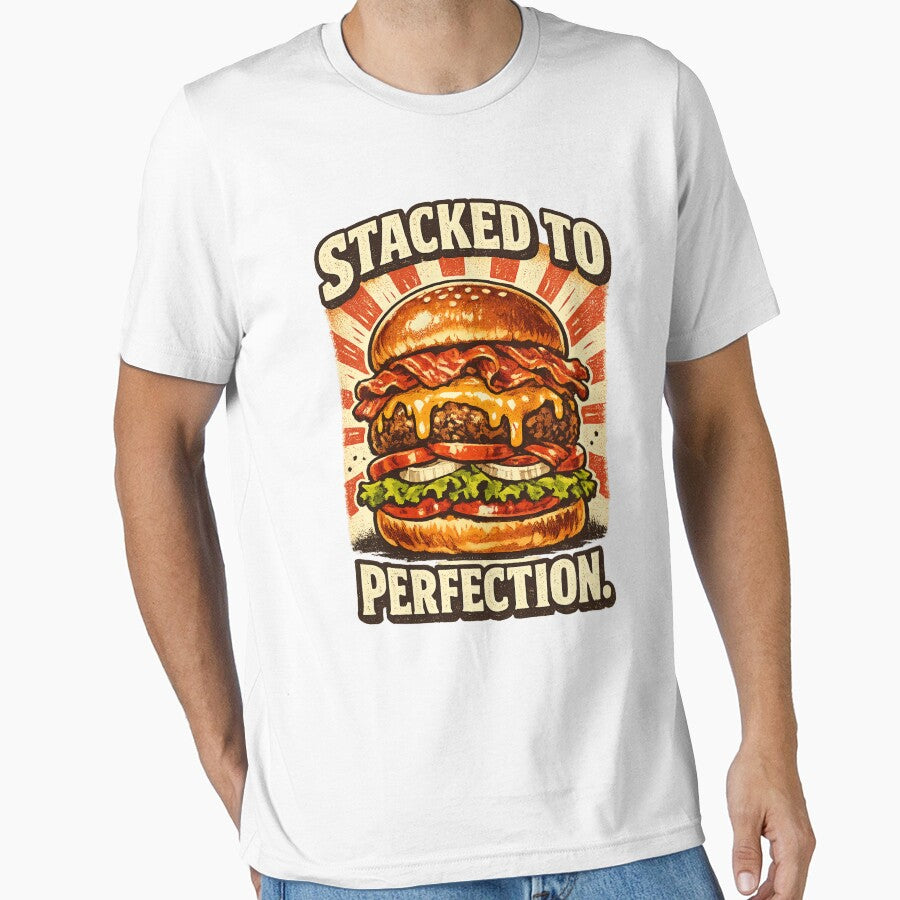 Stacked To Perfection: Vertical Excellence Burger Architecture Design by irfanshikh