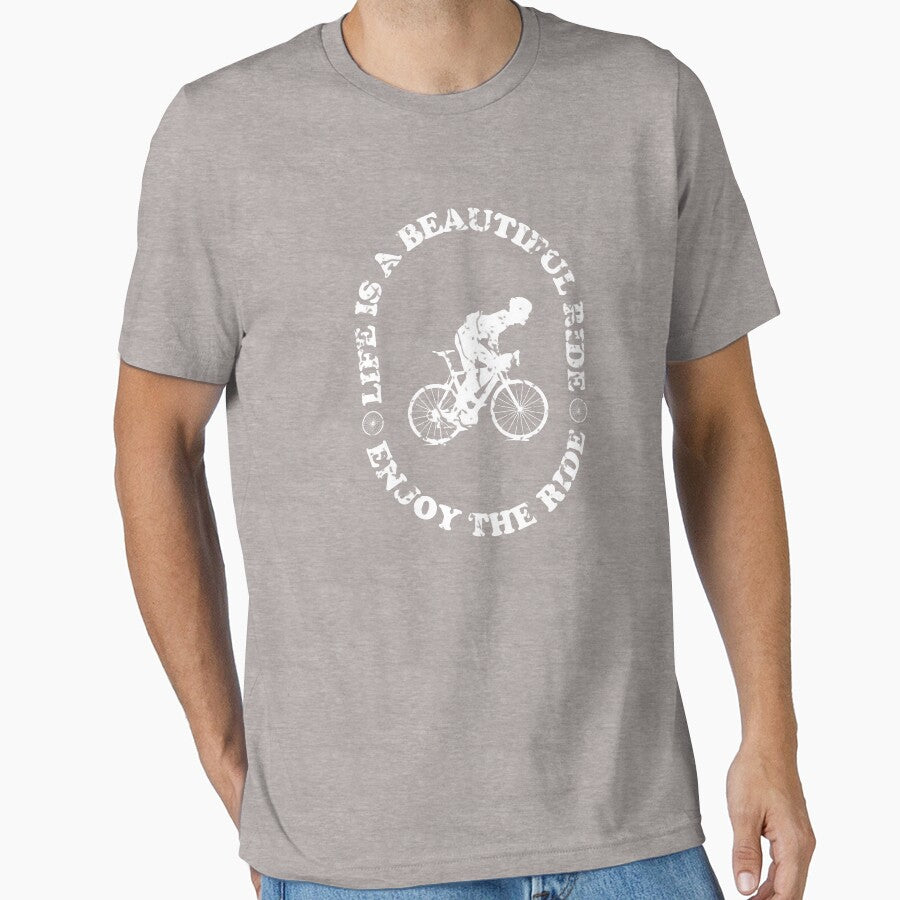 Life is a Beautiful Ride - Enjoy the Ride - Outdoor Adventure by typoinspired