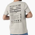 Funny Firefighter Definition Label - Firefighter Gift by pretty4u