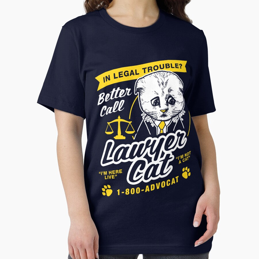 I'm Not A Cat Filter Lawyer by Yipptee Shirts