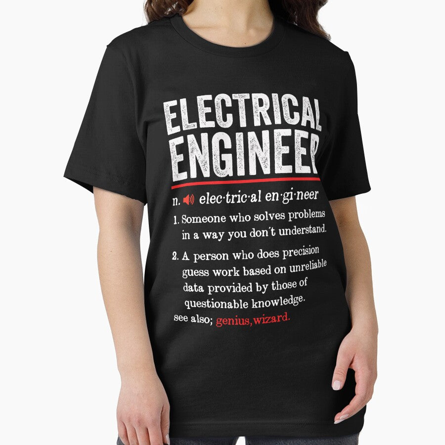 Electrical Engineer Funny Definition: Electrical Engineering Gift - Electrical Engineer by Adexyl