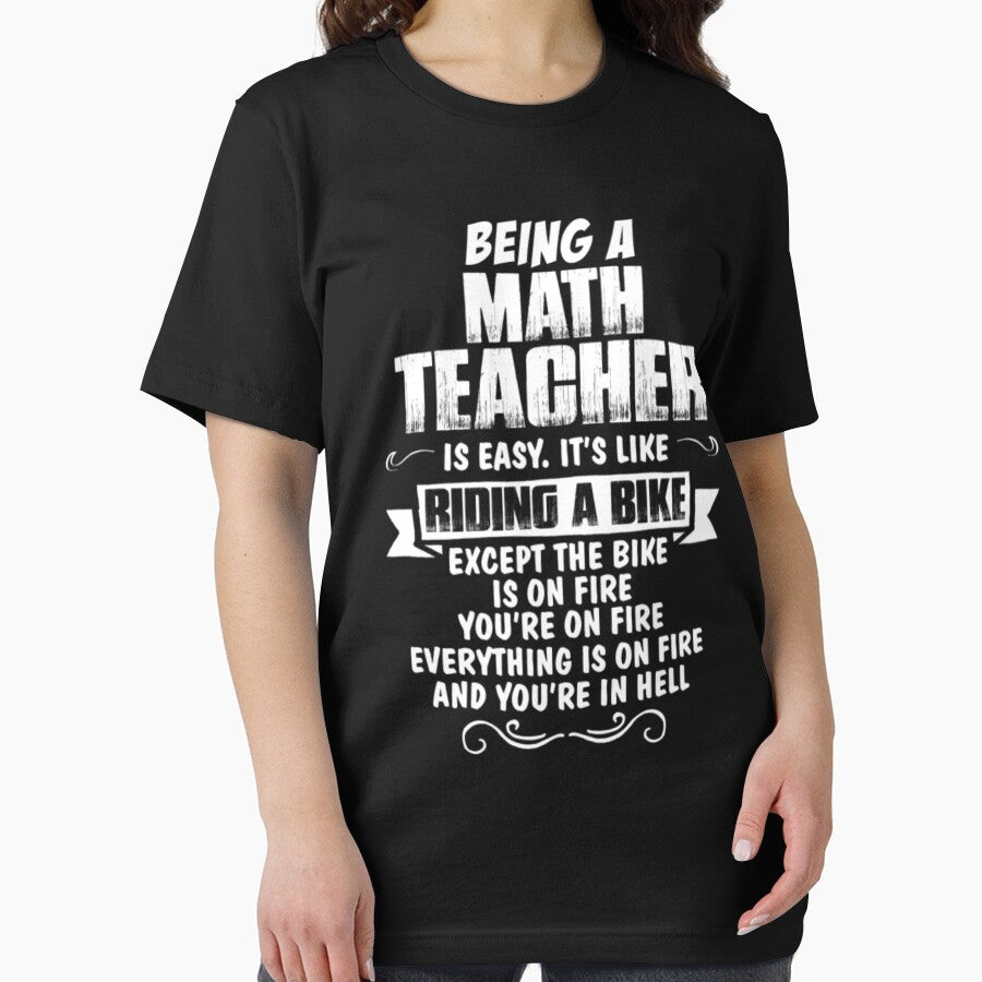 Being A Math Teacher  Women's by aryagiri