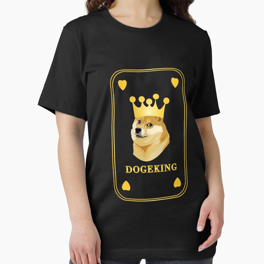 Doge coin crypto currency king card by ZieProject