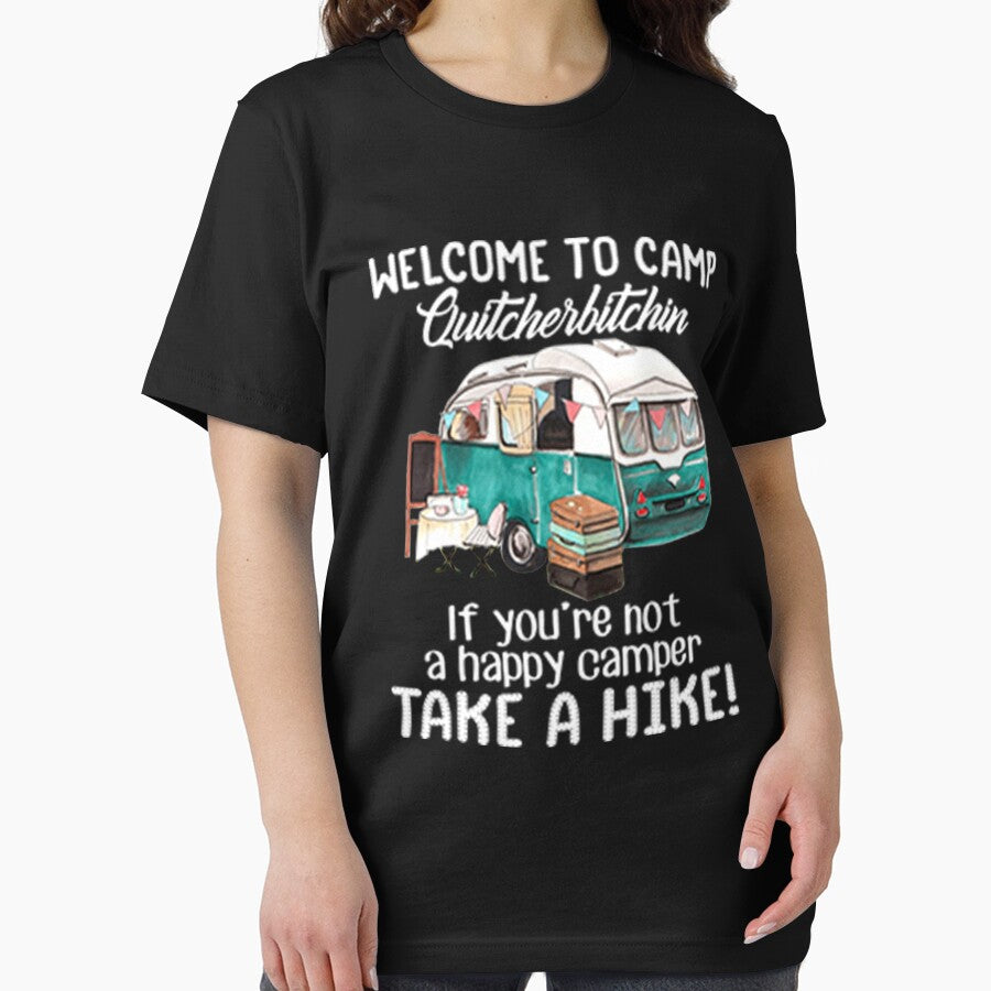 Welcome To Camp Quitcherbitchin Funny by DR-STORE