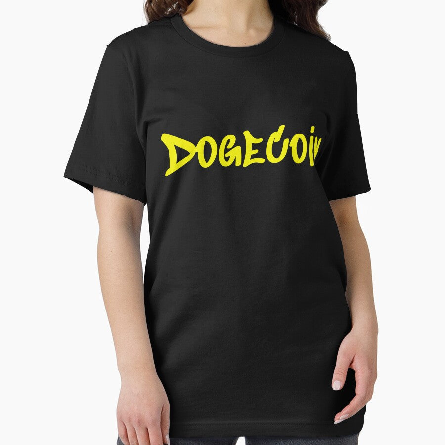 Dogecoin Crypto Graffiti Style by Funny-Tees4U