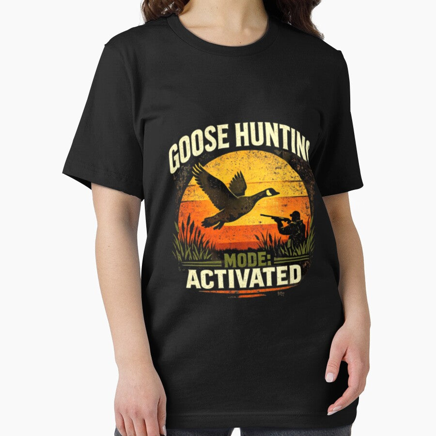 GOOSE HUNTING : Goose Hunting Mode Activated Vintage Sunset Hunter by Obinne