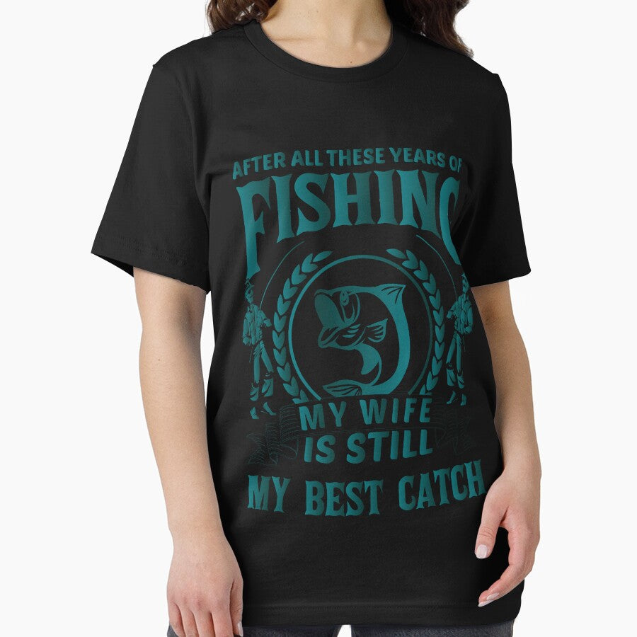 After all these years of fishing may wife is still may best catch funnu fishing by just be  elegant