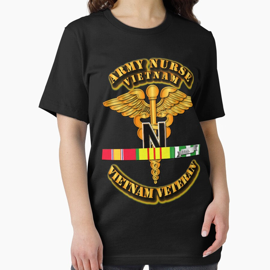 Army - Army Nurse with Vietnam Service Ribbons by Military Insignia Products
