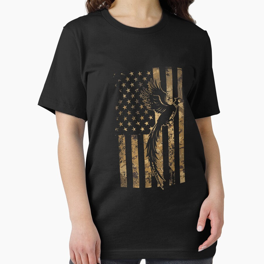 Pheasant Hunting American Flag Camouflage by goombi-creative