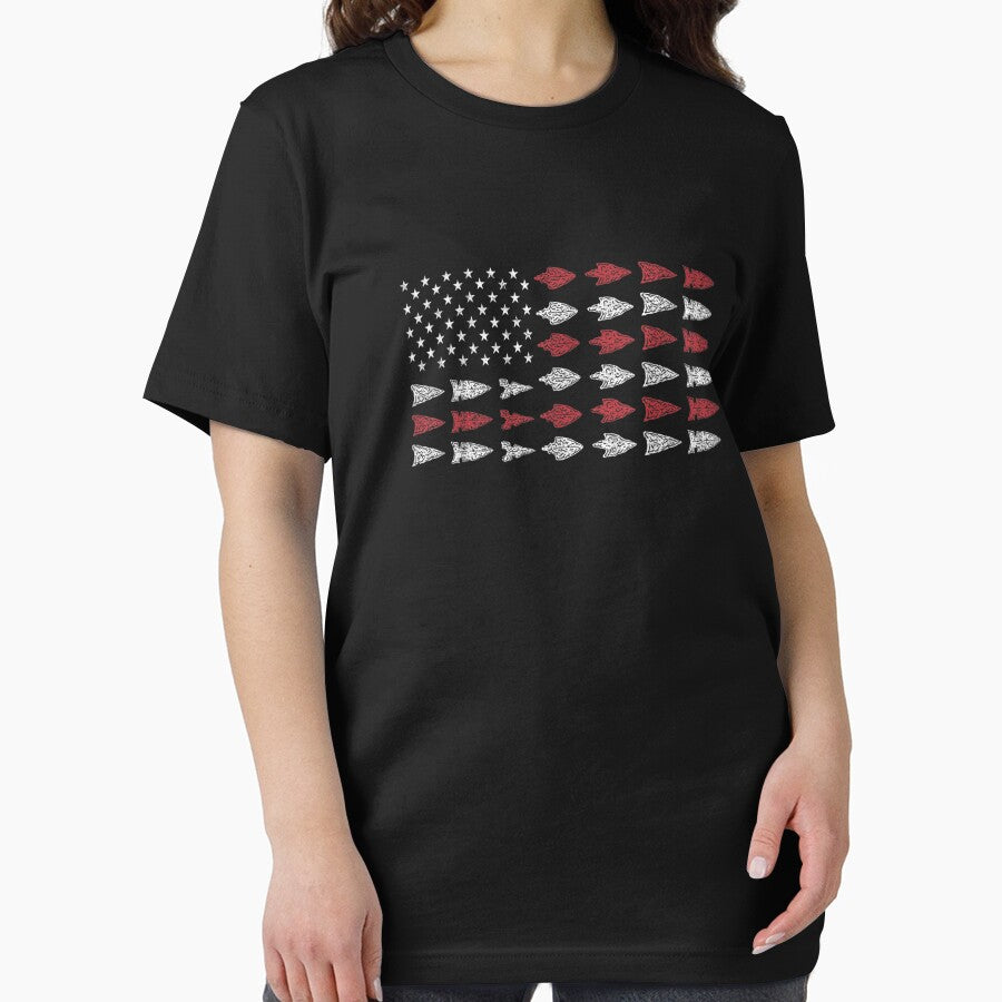 Arrowhead Hunting USA Flag by goombi-creative