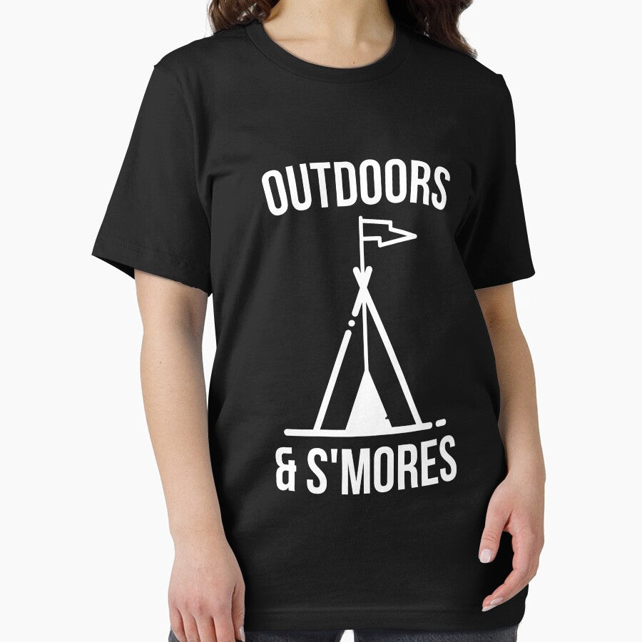 Outdoors and s'mores t-shirt by RedYolk