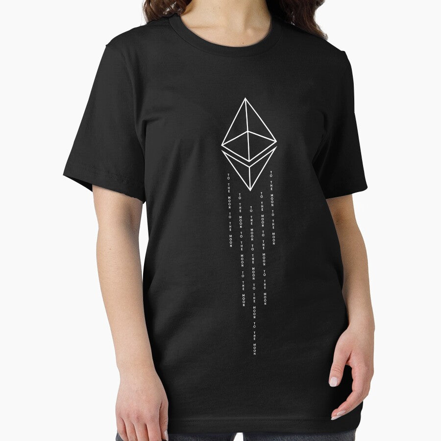 Cryptocurrency Ethereum is flying to the moon! Better res. is in my profile by KlausHavok