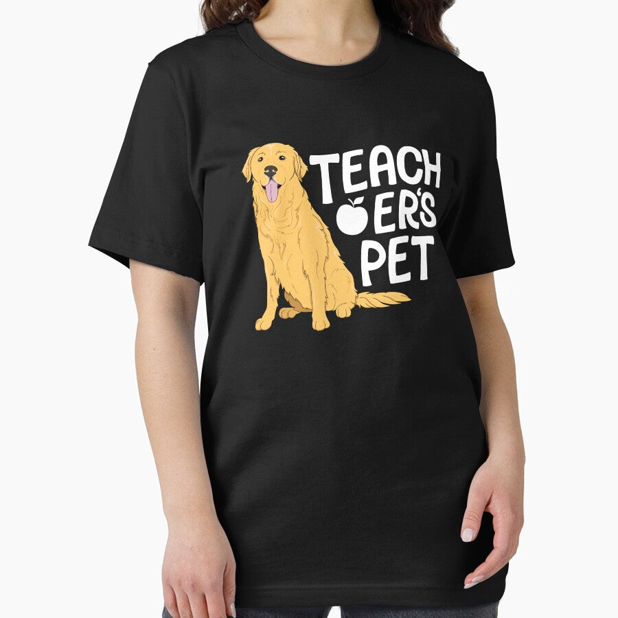Teacher's Pet Kindergarten Preschool Dog Golden Retriever by 14thFloor