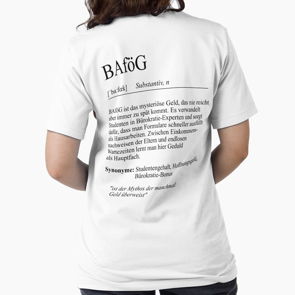 University slogan "BAföG" student gift, students by Vorlesungsfrei