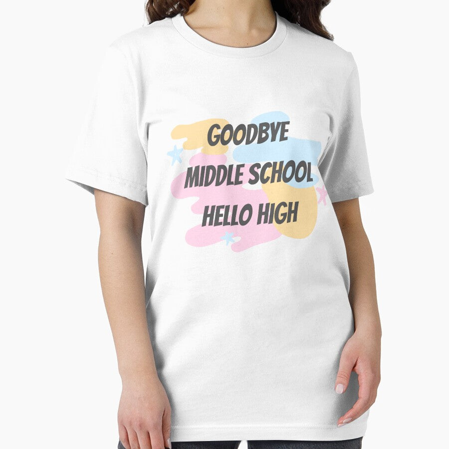 Goodbye Middle School Hello High School-Funny Graduation-Middle School Graduation Gift-8th Grade Graduation by kingstorre