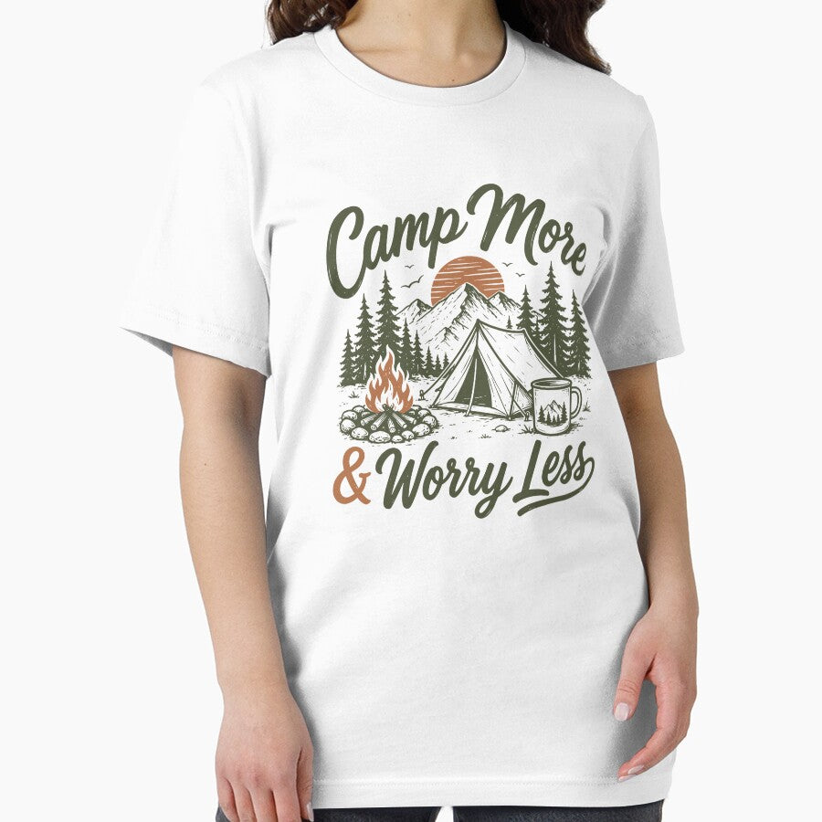 Camp More Worry Less by Chromarist