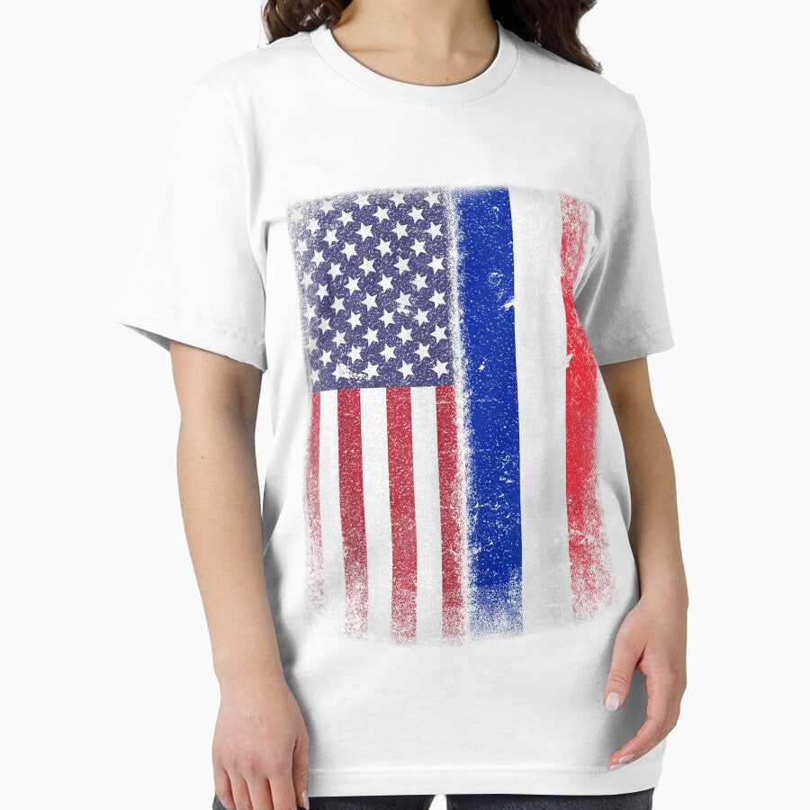 French American Flag France Usa by AmberMonger