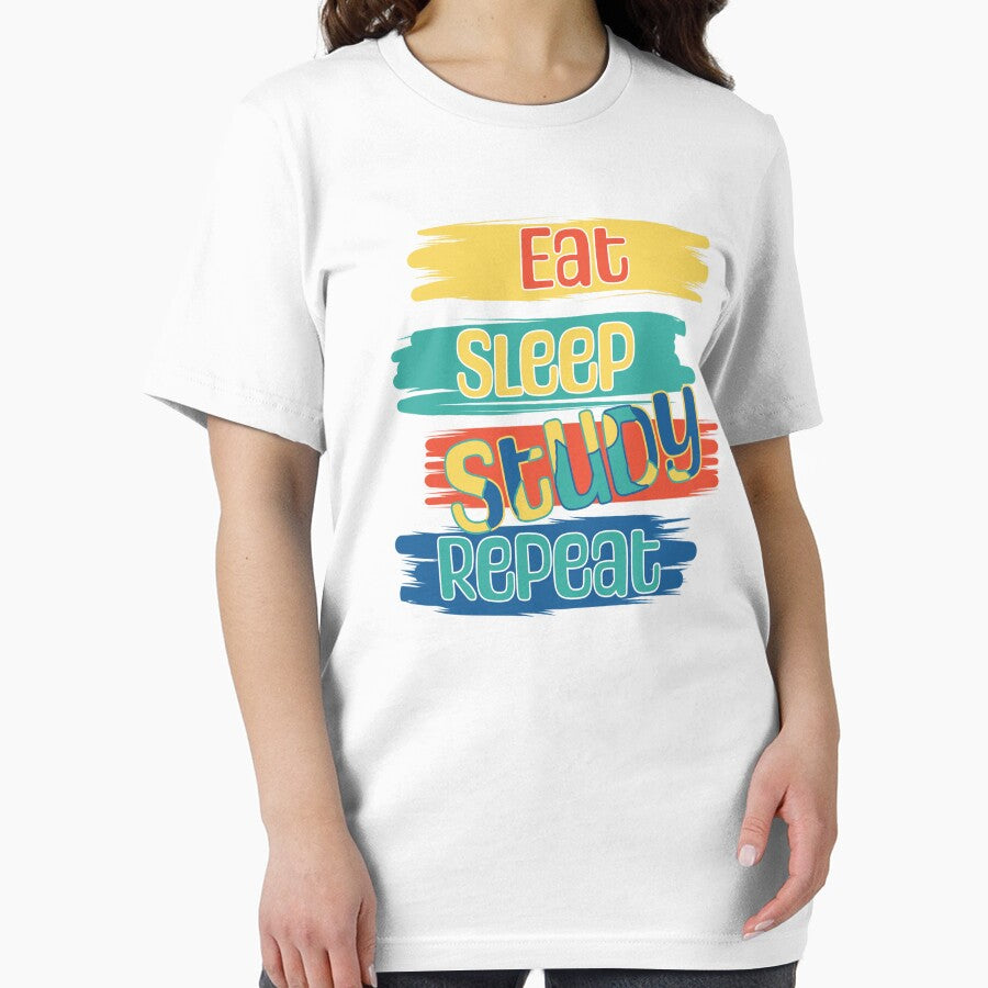 Eat Sleep Study Repeat by OB-Store