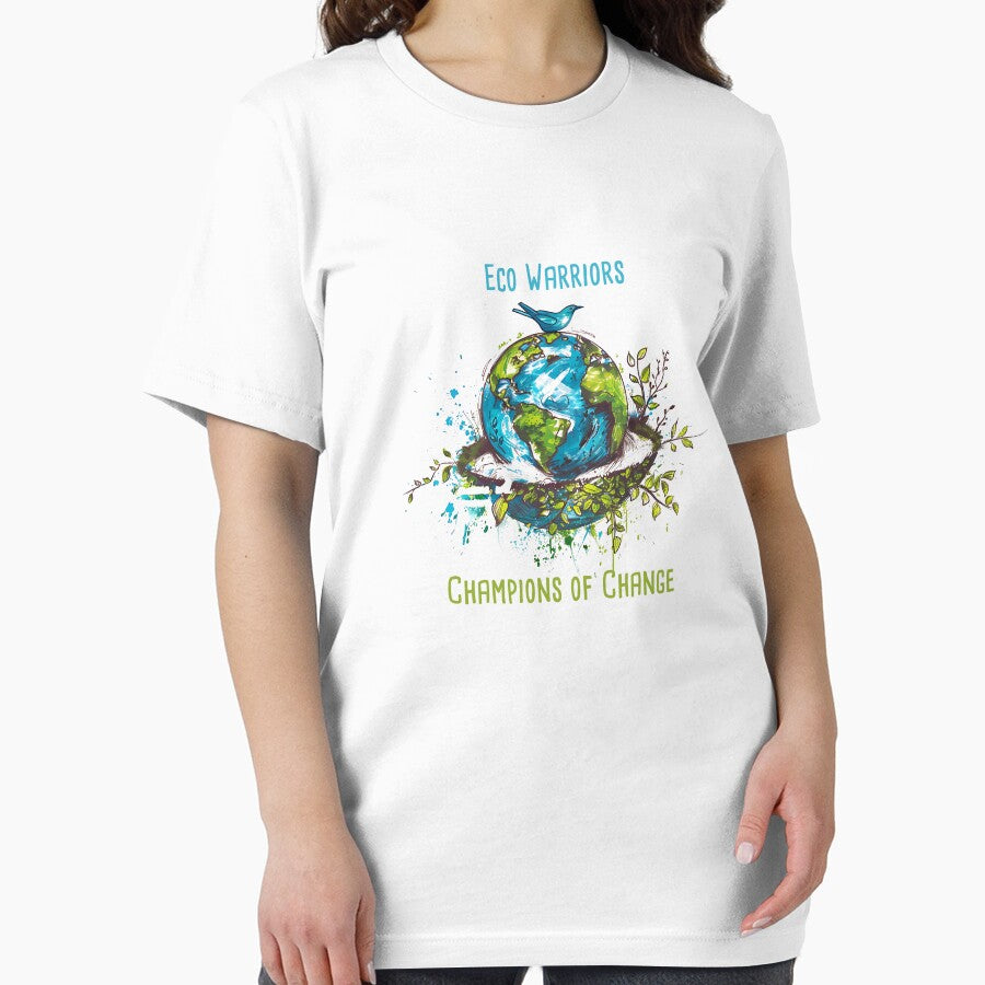 Eco Warriors, Champions of Change Environmental Protection Positive Slogan by FemiBiutti