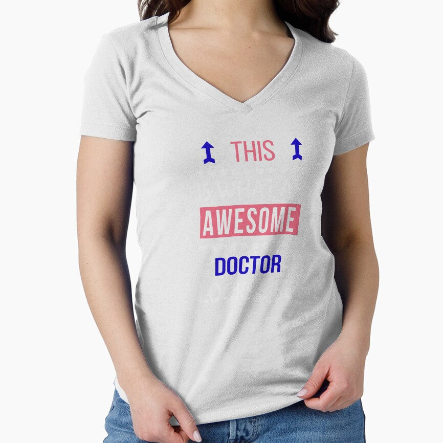 Doctor Awesome Looks Funny Birthday Christmas by smily-tees