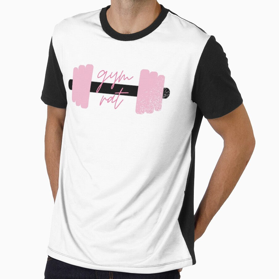 Gym Rat Dumbbell Pink by TheCupfulCo