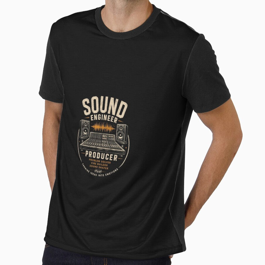 Sound Engineer Vintage Studio Graphic by W&C