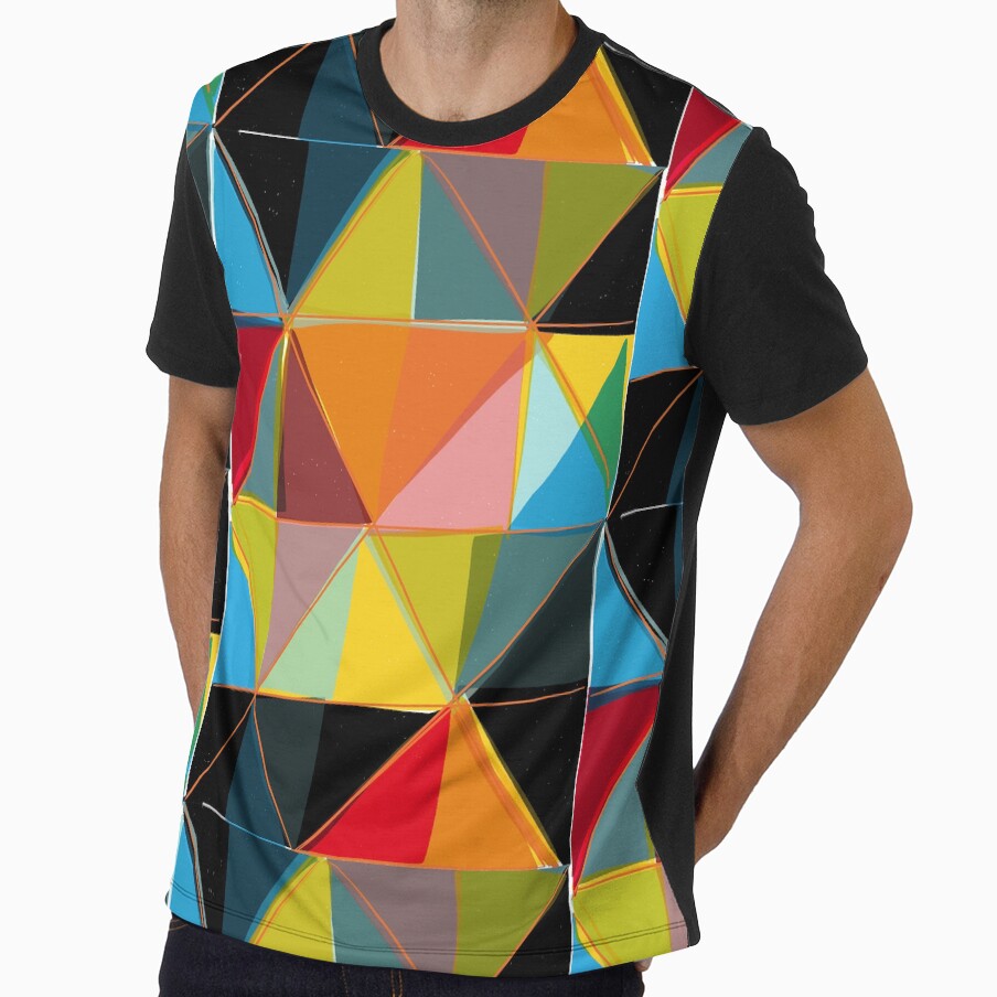 Square Triangles 1 by pfleghaarart