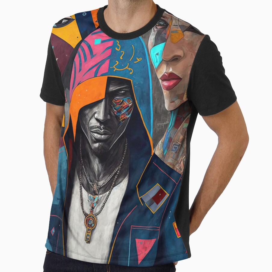 Hip Hop Mosaic 13 by inoculum-art