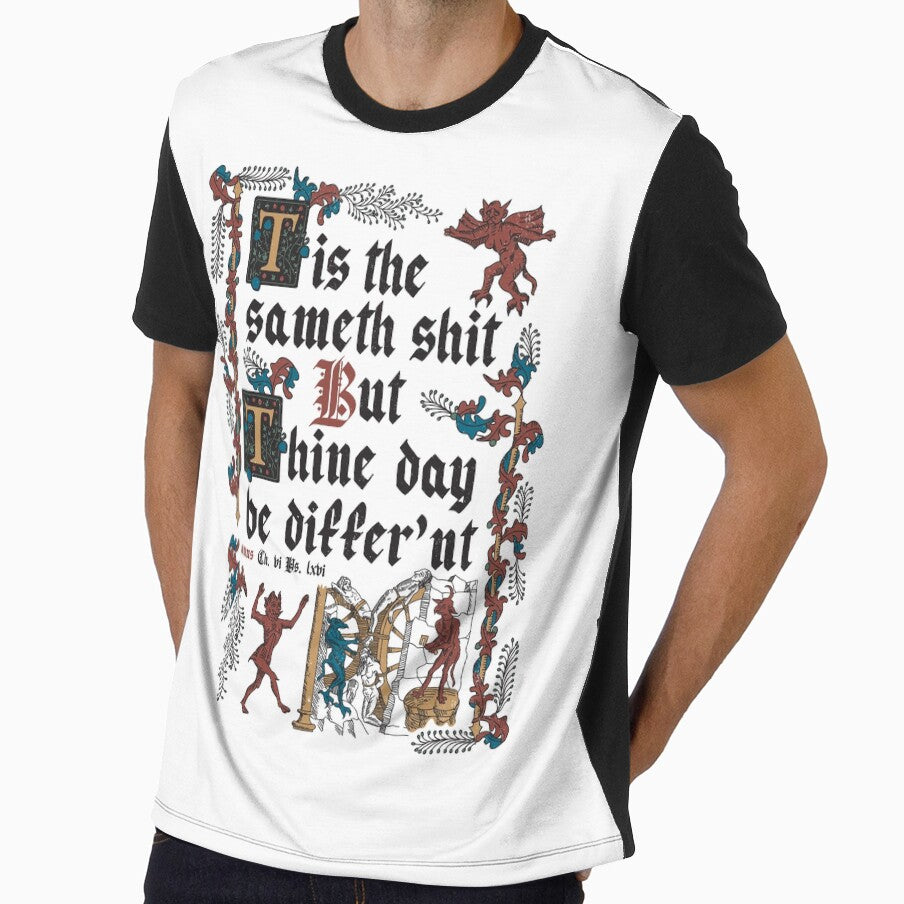 Same Shit Medieval Style - funny retro vintage English history by Nemons