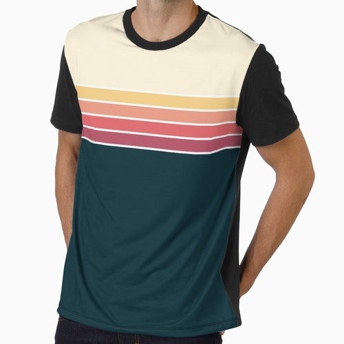 70s Vintage Retro Stripes by ind3finite
