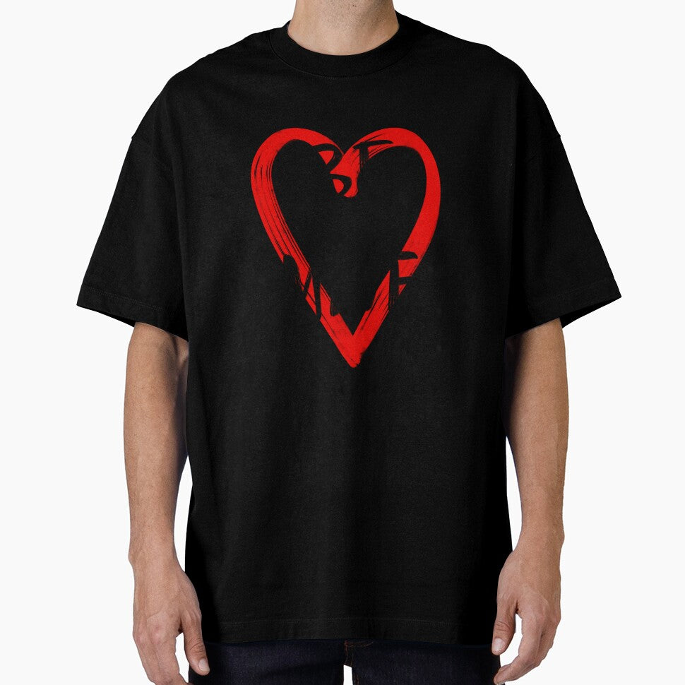 Be Mine Bold Lettering Heart by shpolka