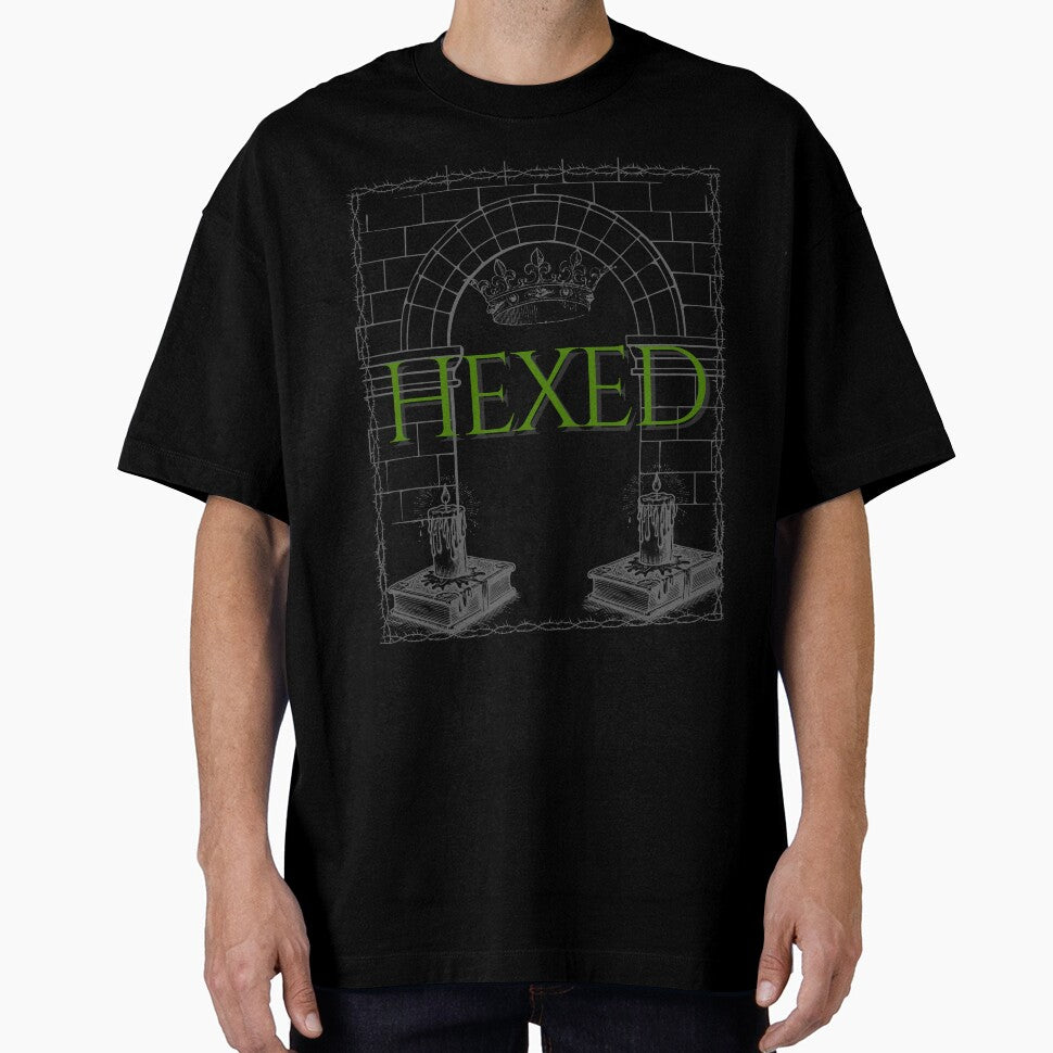 HEXED - Gothic Arch Candle Crown Design by Mystic Nexus Digital